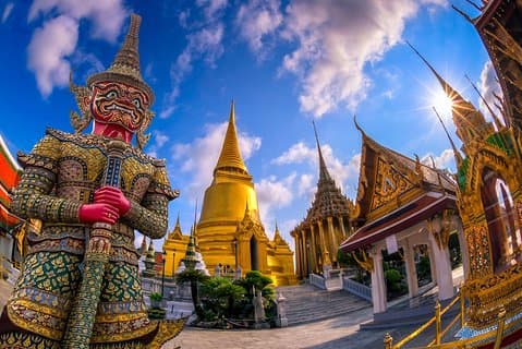 Kulturell upptäckt av Bangkok (halv dag) med fransktalande guide