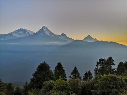 Trekking em Ghorepani Poonhill - 9 dias