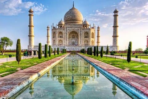 Excursão no mesmo dia ao Forte Taj Mahal e Agra saindo de Jaipur com transporte e guia