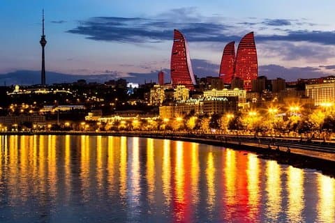 Nattur i Baku