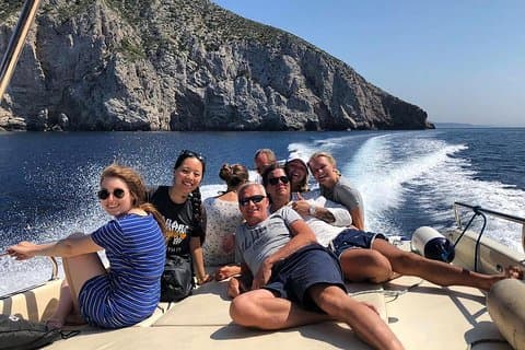 Excursion en hors-bord d’une demi-journée au lagon bleu et à Trogir au départ de Split