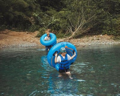Tubing de la cueva con guía turístico local y almuerzo beliceño