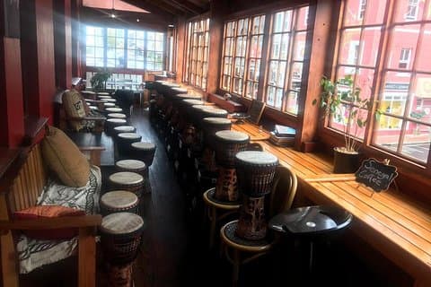 Senegalese drumming & food tasting
