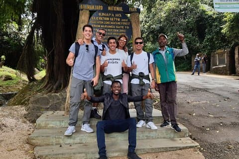 Berg Kilimanjaro Tageswanderung