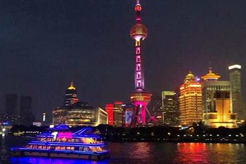 Lo más destacado de la ciudad de Shanghai y el crucero grupal por el río Huangpu