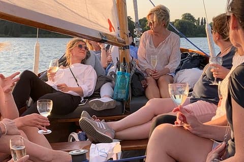Viaje en velero por el exterior de Hamburgo