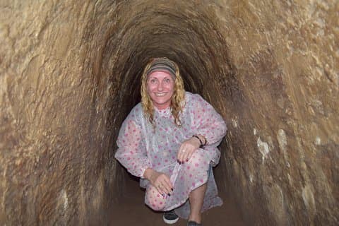 Cu Chi Tunnel Halvdags gruppetur med guide