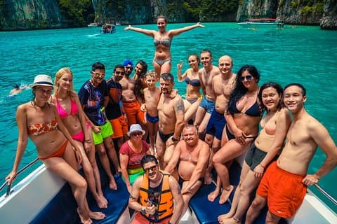 4 PEARLS OF ANDAMAN SEA (PHIPHI, KRABI, JAMES BOND, RANG YAI) - 2 dager 1 natt