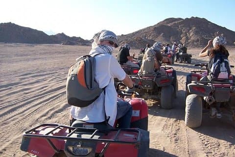 Desert Safari Trip med fyrhjuling