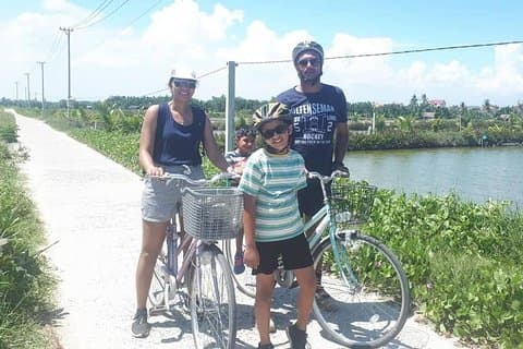 Excursão rural à vila de Hoi An de bicicleta