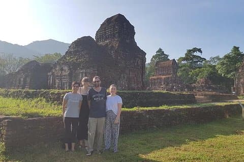 Tour di My Son Sanctuary in auto e tour della campagna di Hoi An in bicicletta in un giorno