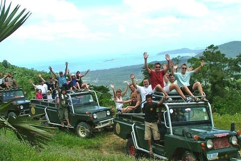 Excursão de aventura na montanha de Koh Samui