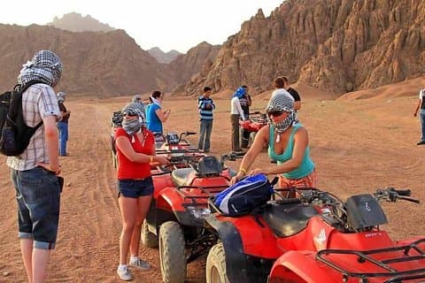 Sunset Desert Safari Ausflüge Quad Marsa Alam