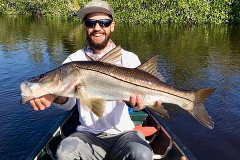 Pesca en los Everglades