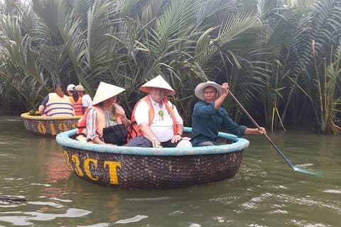 Excursion en bateau avec panier Cam Thanh et cours de cuisine