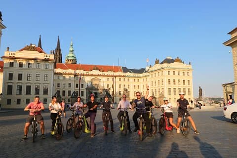Prague: electric scooter & E-bike guided tour