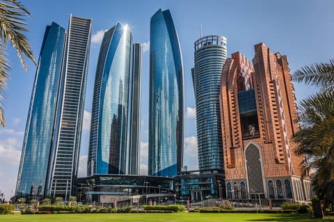 Ganztägige Stadtrundfahrt durch Abu Dhabi im Mehrbettzimmer ab Dubai