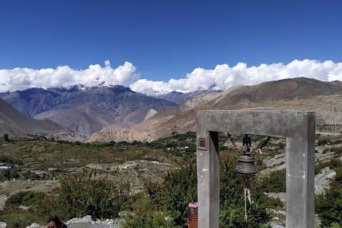 5 jours extraordinaires d'excursion aventureuse dans la haute Mustang au départ de Pokhara en 4x4