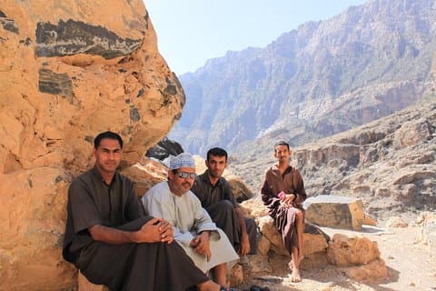 Wadi Sahtan (Dagtur fra Muscat) 4WD �Mandoos-The Chest of Oman