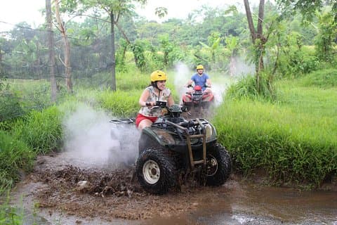 ATV-Fahrt und Wildwasser-Rafting am Ayung-Fluss
