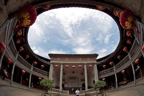 Visite privée d'une journée à Xiamen dans les clusters HongKeng Tulou et Gaobei Tulou