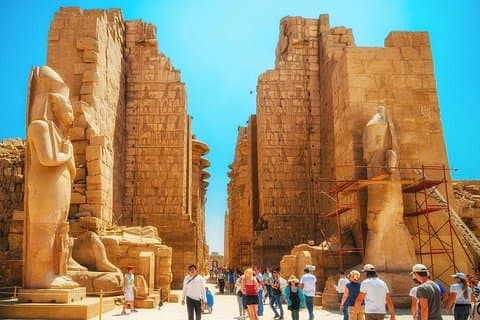 Luxor: 2 dagen West- en Oostoever, Felucca, ballonvaart en lunch