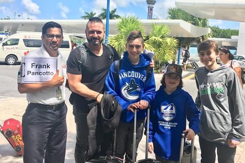 Transport privé de l'aéroport de Cancun à la zone hôtelière
