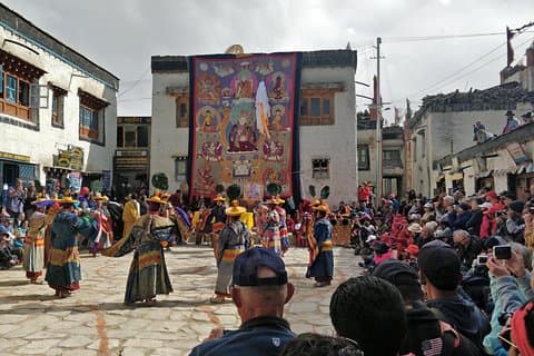 Tiji Festival Trek (Upper Mustang): Festivalen i Lo Manthang
