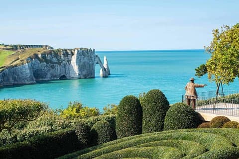 Etretat - Garden Of Etretat & Cliffs - Viagem Privada