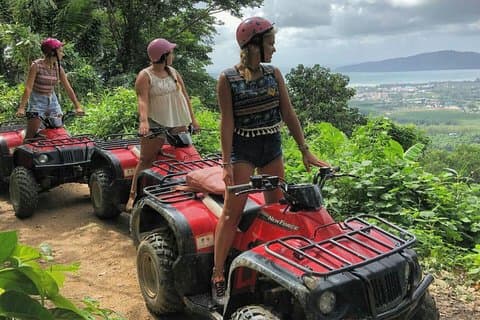 Excursão ATV em Phuket – Exploração da selva e vistas panorâmicas
