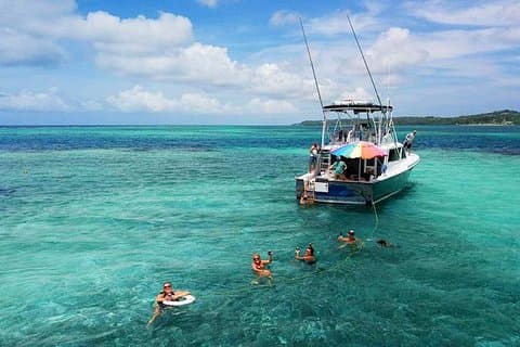 Roatan Northshore Snorkling & Oplev Punta Gorda Village