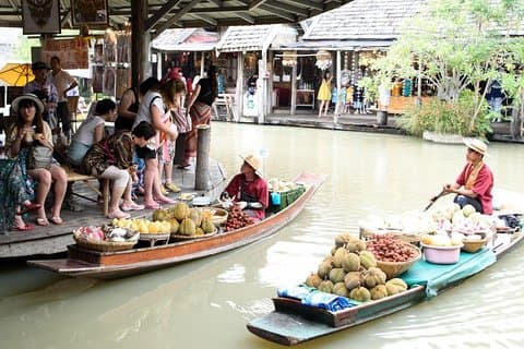 Pattaya Highlights: Mercado flutuante e pontos turísticos icônicos