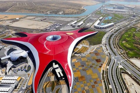 Ferrari World Theme Park Meal Voucher