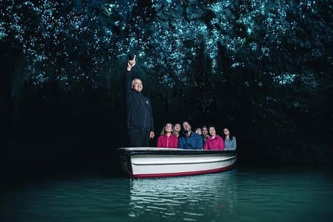 Waitomo Glowworm Caves In a Private Small Group Tour-Auckland.