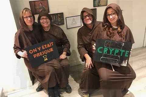 Escape game Crypte