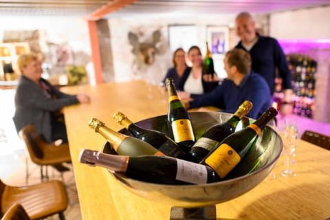Champagne tasting
