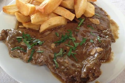 Geschmack der Stadt Korfu