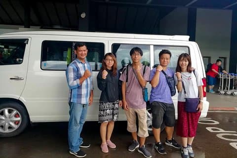 Privater Taxitransfer von Bangkok City nach Siem Reap