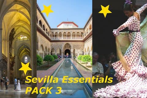 Sevilha essencial: visita guiada ao Alcazar Real + Catedral + Show de Flamenco