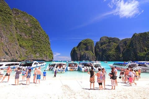 Phi Phi y la isla Khai en lancha rápida