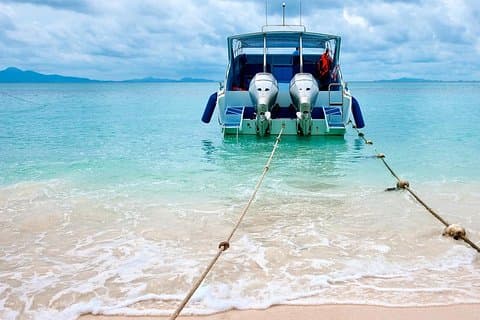 Maya Bay, Money Beach, Phi Phi Khai Island Tour by Speed Boat
