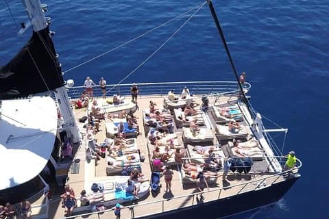 Crociera sulle scogliere di Tenerife Occidentale con pranzo e open bar