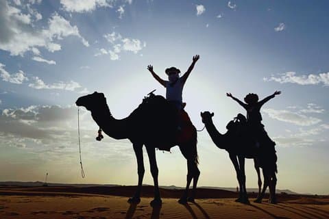 Camel Ride & Overnight in Desert Camp Merzouga