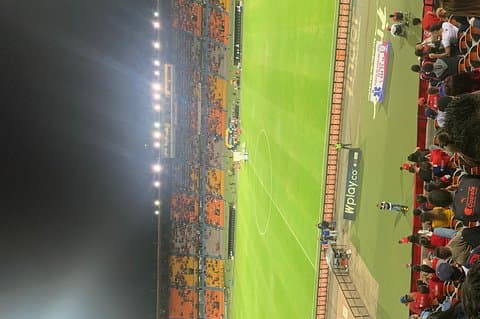 Tour do jogo de futebol