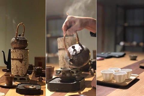Rolig Huotong-tur Nyt deilig Peking-and i Hutong og tesmaking i Hutong