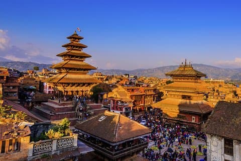 Nagarkot Sunset & Bhaktapur-Changu Narayan-tur med guide