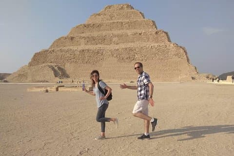Beste private tur til Giza-pyramidene og Saqqara fra Mena House Hotel