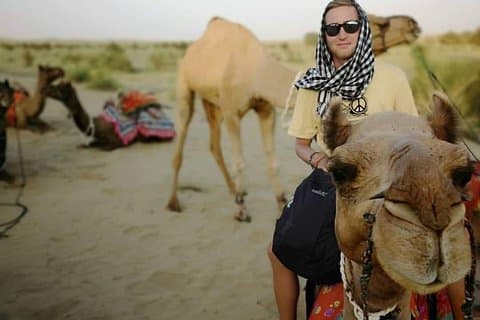 Lazy camel safari