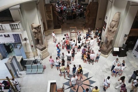 Excursion au Caire depuis Hurghada en petit groupe (6 personnes, Pyramides, Sphinx, Musée)