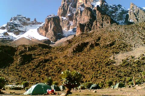 6 giorni Mount Kenya Climbing- Sirimon Route